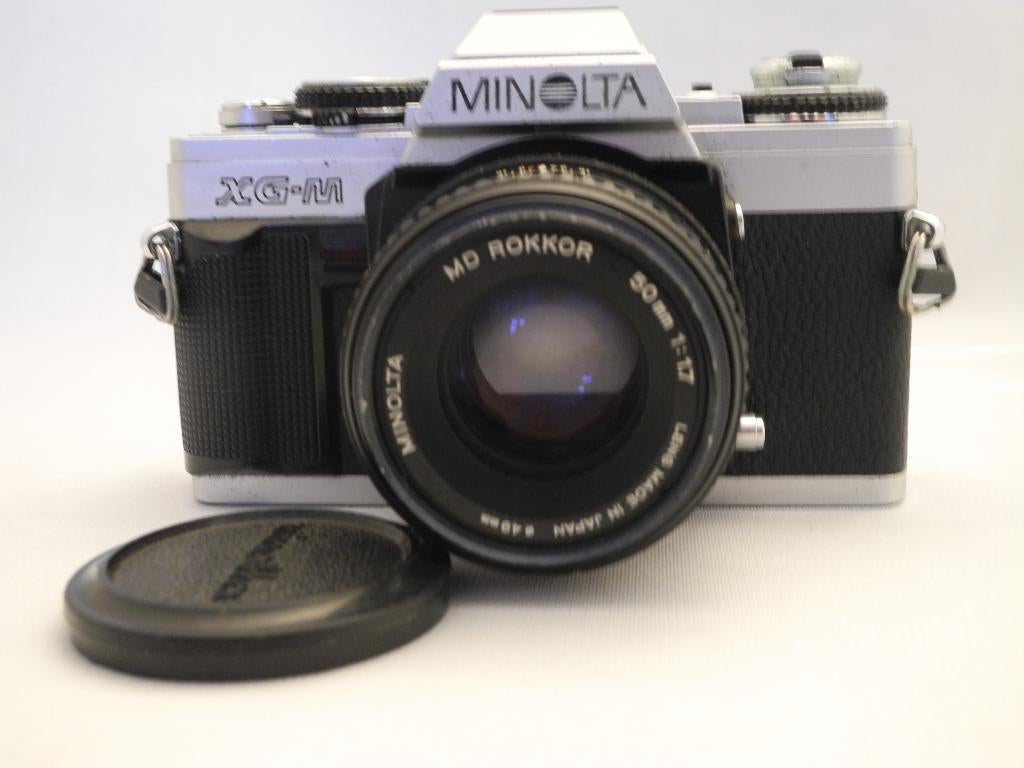 Minolta SLR XGM met 50 1.7 Minolta MD, Audio, Tv en Foto, Fotocamera's Analoog, Gebruikt, Minolta, Verzenden