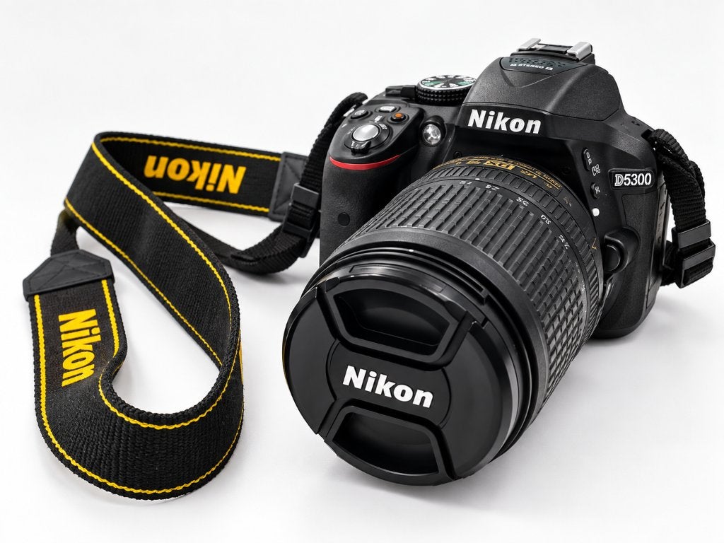 Nikon D5300 + Nikkor 18-105mm VR, Enlèvement ou Envoi, Comme neuf, Housse/sac de protection, Monture Nikon F
