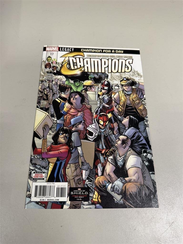 comic - Champions for a day - marvel, Ophalen of Verzenden, Nieuw