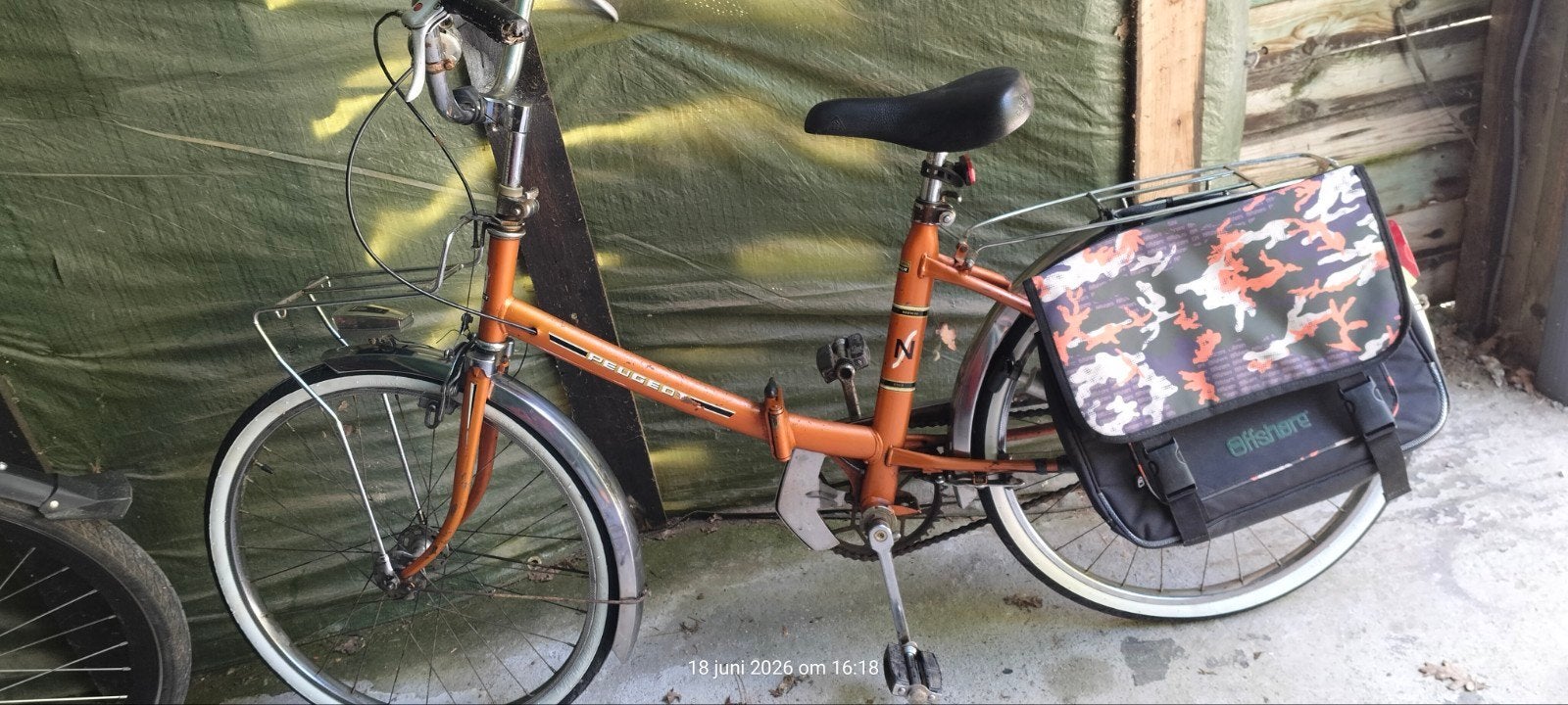 Peugeot mini plooifiets nouveau style, Fietsen en Brommers, Ophalen
