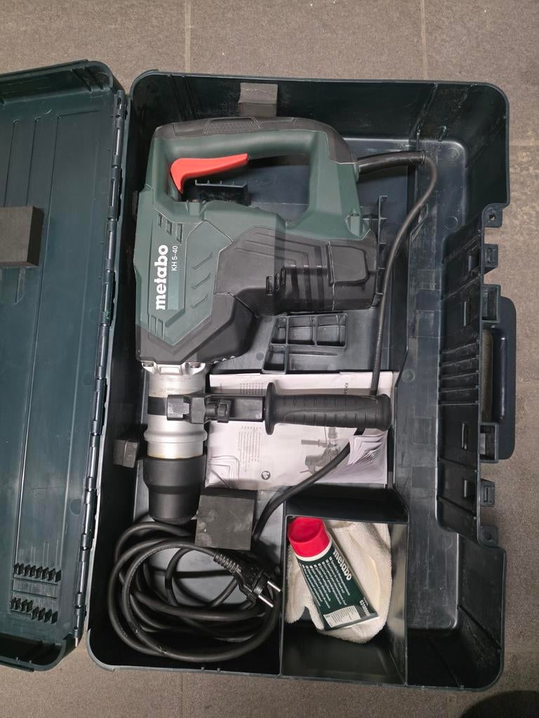 Marteau piqueur/ perforateur Metabo KH 5-40, Enlèvement