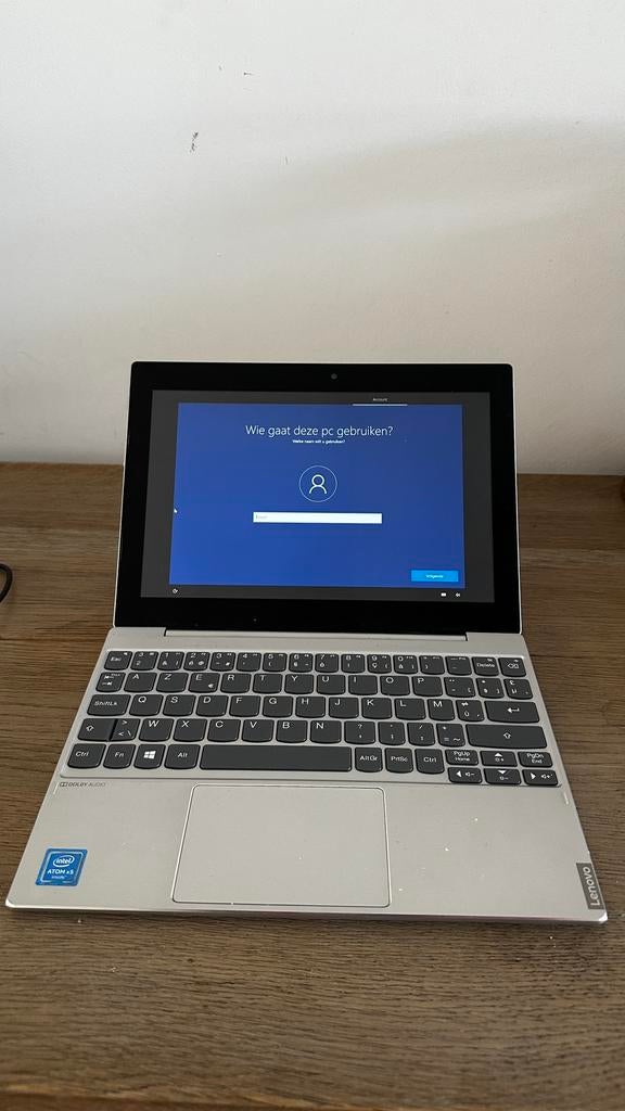 Lenovo MIIX 320-10ICR 10 inch 2-in-1 PC en tablet, Computers en Software, Ophalen, Minder dan 2 Ghz, 10 inch of minder, Met touchscreen