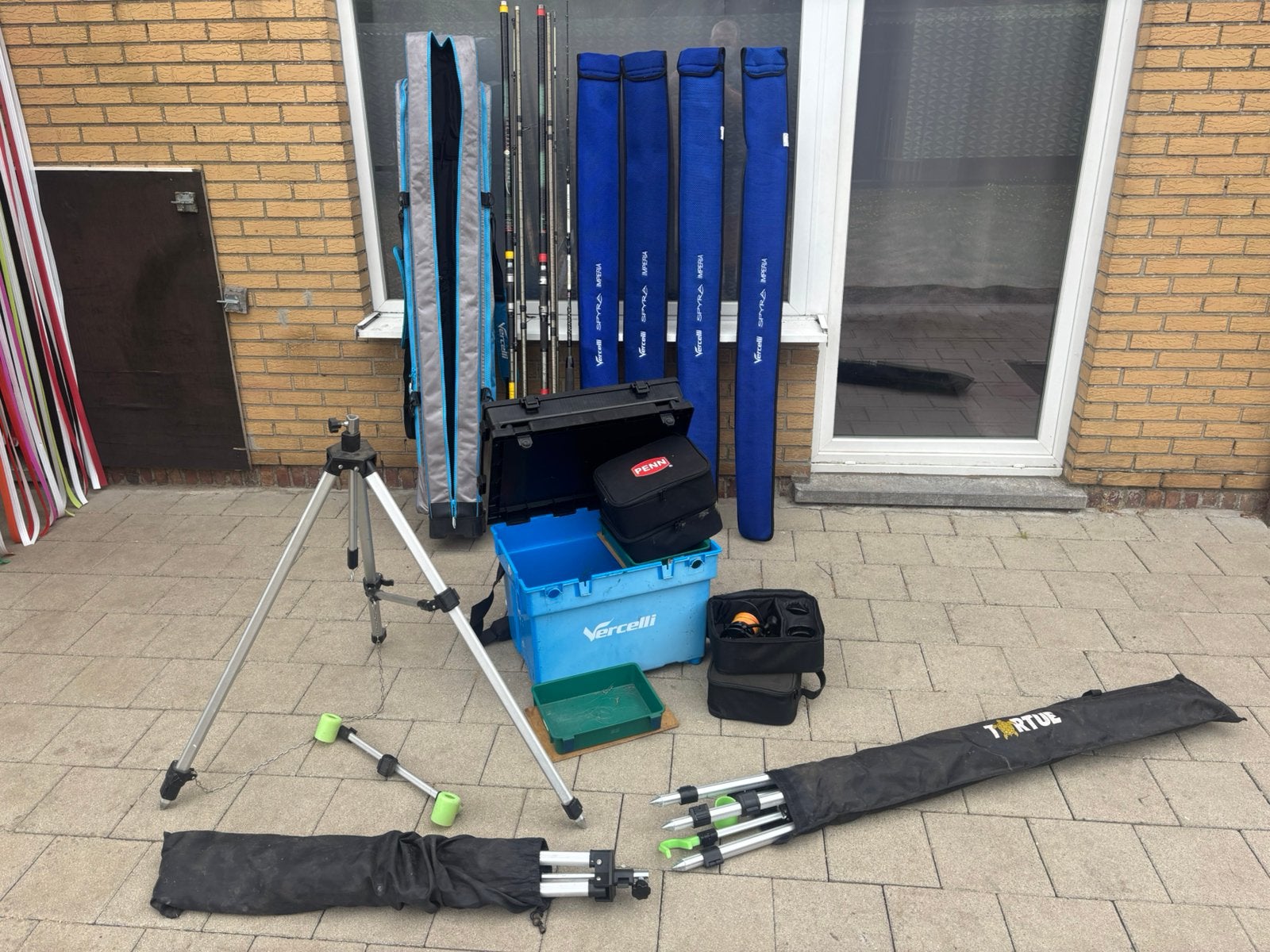 Allerlei strandvisgerief, Ophalen, Zo goed als nieuw