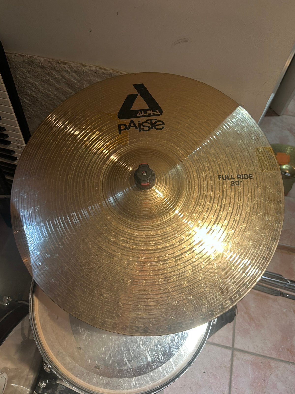 Cymbale Alpha Paiste Full Ride 20”, Muziek en Instrumenten, Ophalen of Verzenden, Gebruikt