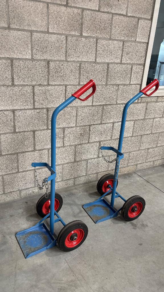Steekwagen voor gasflessen - professionele kwaliteit, Minder dan 60 liter, Ophalen, Zo goed als nieuw, Steekwagen