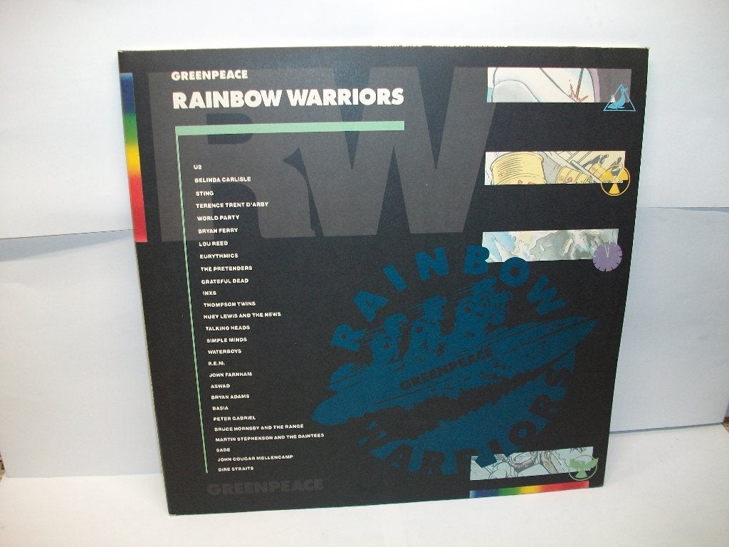 GREENPEACE  RAINBOW  WARRIORS, Ophalen, LP, Pop, Zo goed als nieuw
