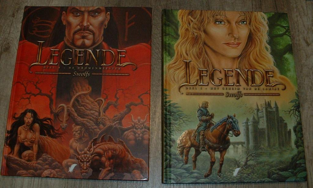 strips legende HC nrs 4 en 6 daedalus uitgave 1e druk, Livres, Plusieurs BD, Envoi, Comme neuf, Yves Swolfs