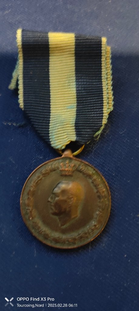 Médaille Grèce commémorative des combats de 1940 1941, Verzamelen, Ophalen of Verzenden