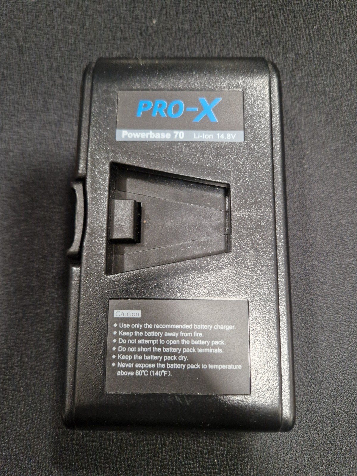 Batterie vidéo PRO-X Powerbase 70 – 14,8 V / 70 Wh, Enlèvement, Sony