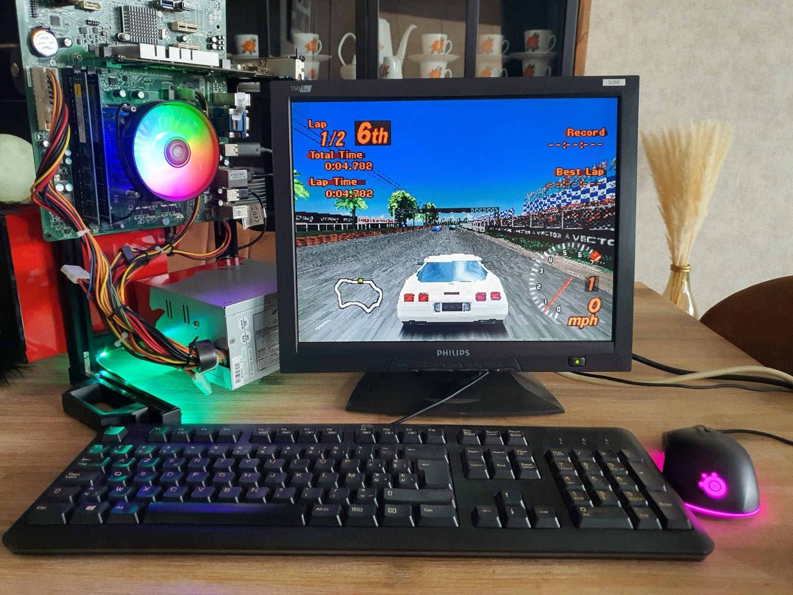 Open PC custom i7 + batocera 1TB arcade systeem, Ophalen