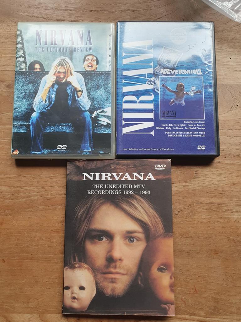 3 Nirvana Dvd's, Verzamelen, Ophalen of Verzenden