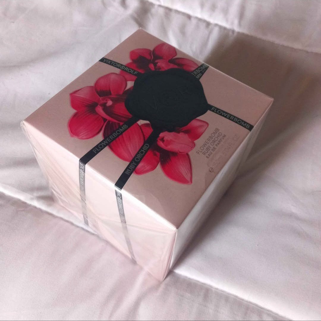 Viktor&Rolf Original Perfume/FlowerBomb Ruby Orchid voor, Ophalen, Nieuw, Parfumfles, Gevuld