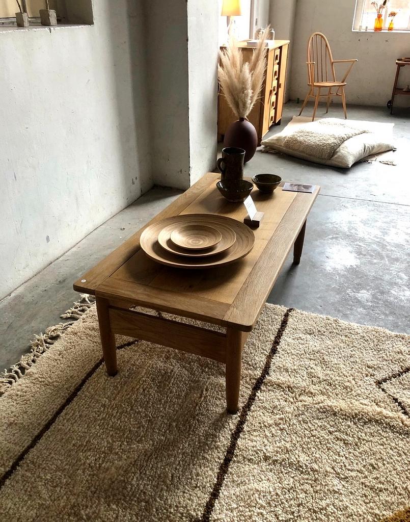 Table basse en bois, 100 à 150 cm, Moins de 50 cm, Enlèvement, Utilisé