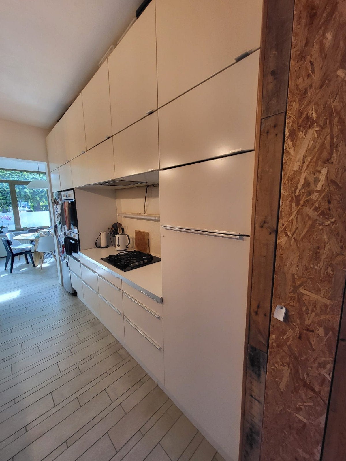 Keukenkasten Ikea moeten dringend weg!, Ophalen, Gebruikt, Wit