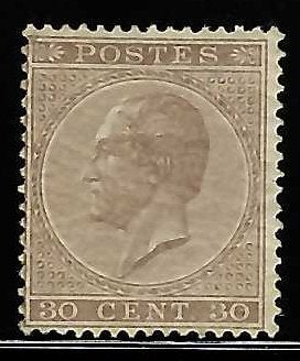 België #19A Z.M. Koning Leopold I profiel links., Postzegels en Munten, Niet gestempeld, Ophalen of Verzenden, Zonder stempel
