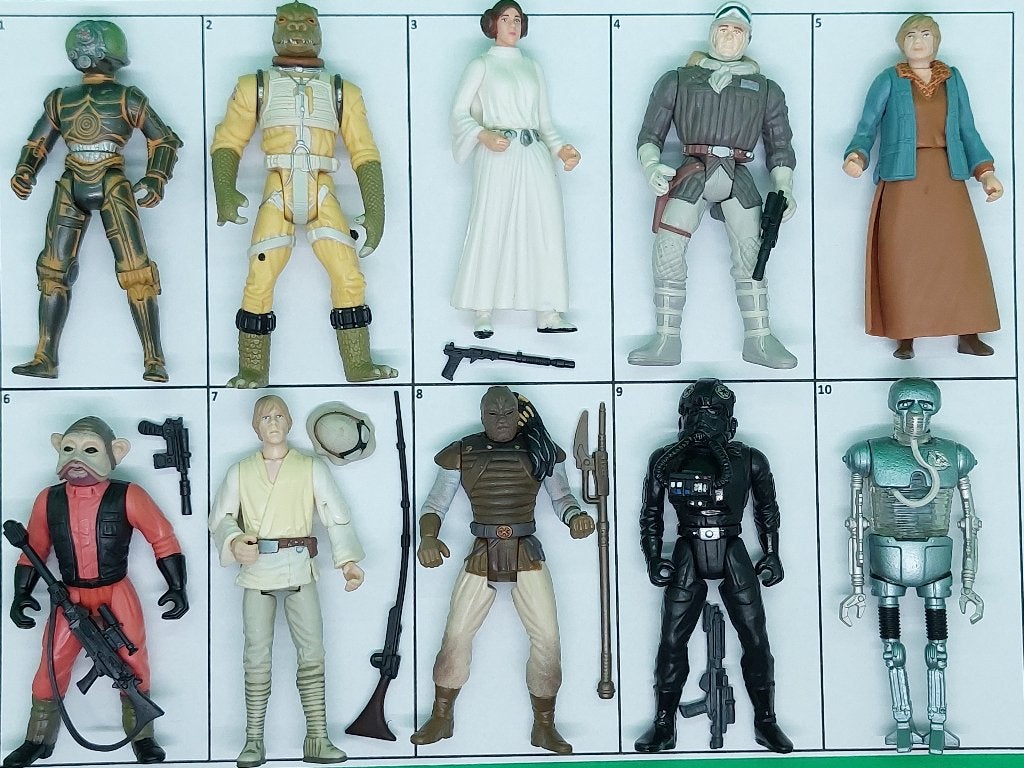 Star Wars figuren 3.75, Collections, Star Wars, Enlèvement ou Envoi, Utilisé, Figurine