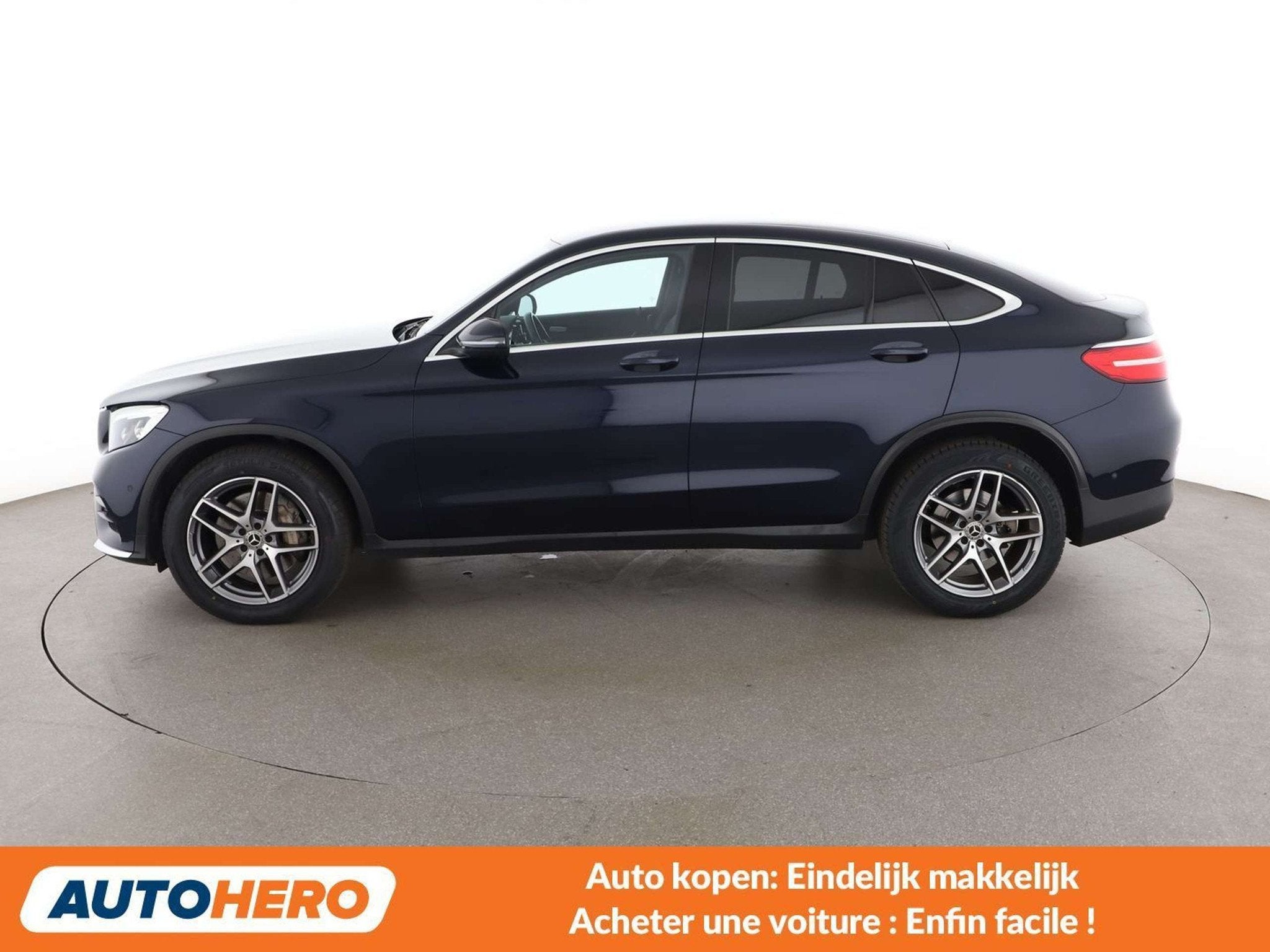 Mercedes-Benz GLC GLC 220 GLC 220 d 4Matic AMG Line, Auto's, Automaat, Gebruikt, Blauw, Alcantara