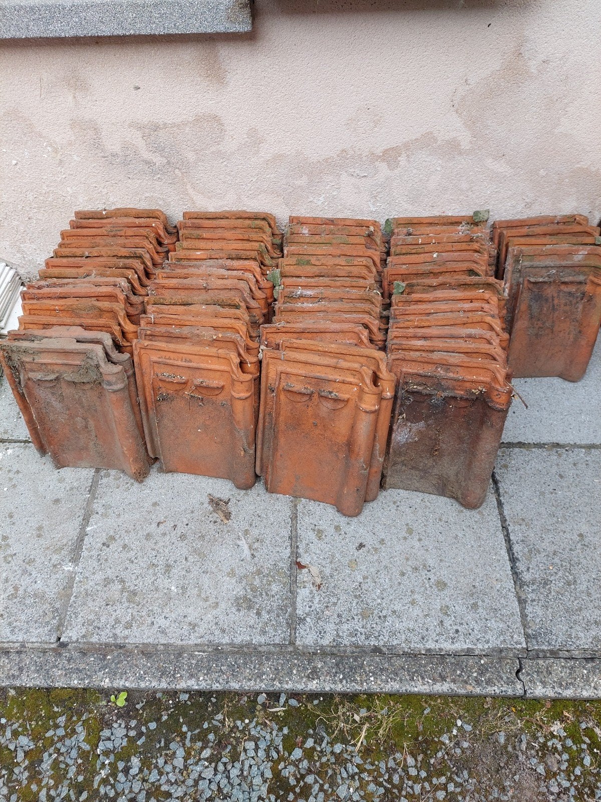 GRATIS  Dakpannen, Enlèvement, Tuiles