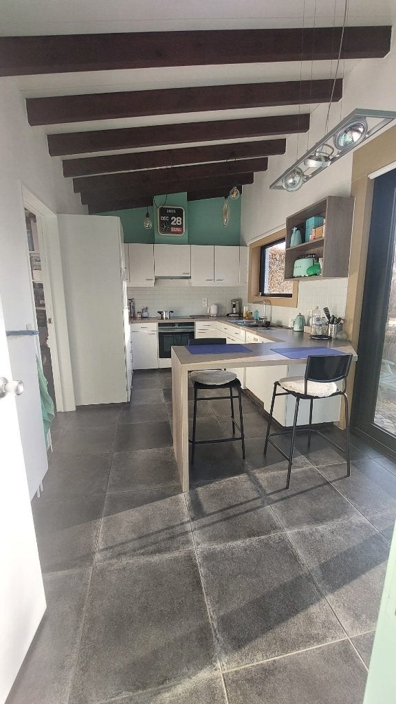 witte keuken, Huis en Inrichting, Ophalen, Gebruikt, U-keuken, Wit