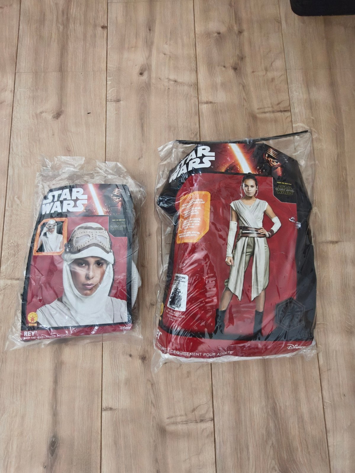 Complete outfit Star wars Rey, Enlèvement