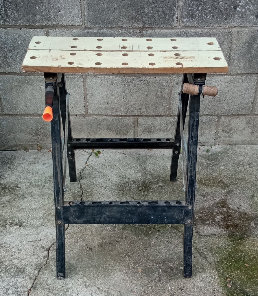 Etabli pliant, Bricolage & Construction, Enlèvement, Utilisé, Étau