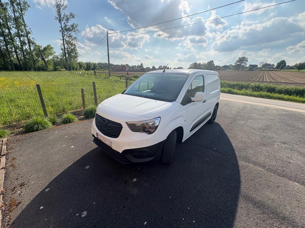 Opel Combo 1.5hdi 3-zit, Auto's, Opel, Voorwielaandrijving, Stof, 4 cilinders, Wit