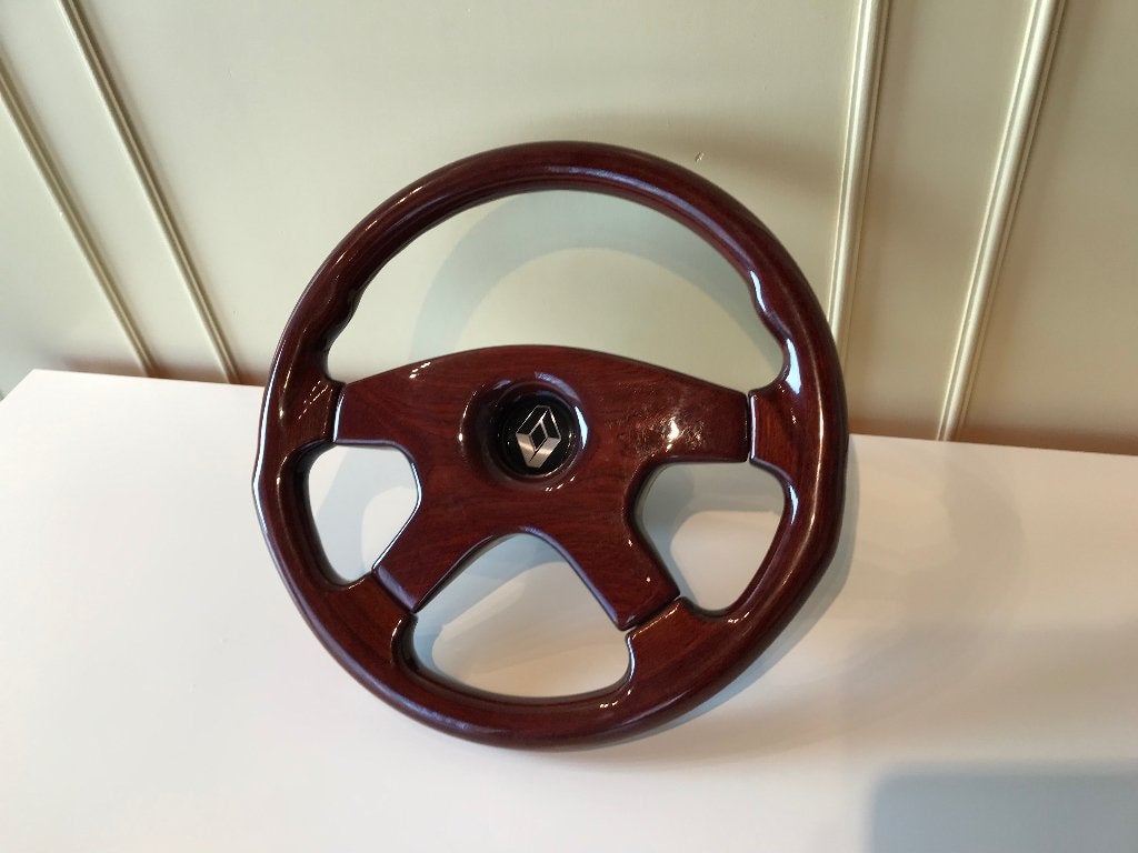 Rare volant bois acajou d'origine Renault 25 / Renault 21, Enlèvement, Utilisé, Renault
