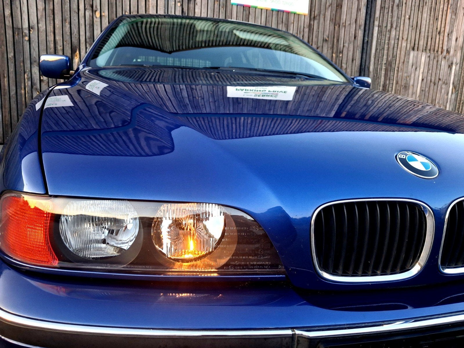 Alpina bmw  B10 e39 Touring 3.2 177000 km 51 of 72 !, Auto's, Alpina, B10, Achterwielaandrijving, Zwart, Blauw