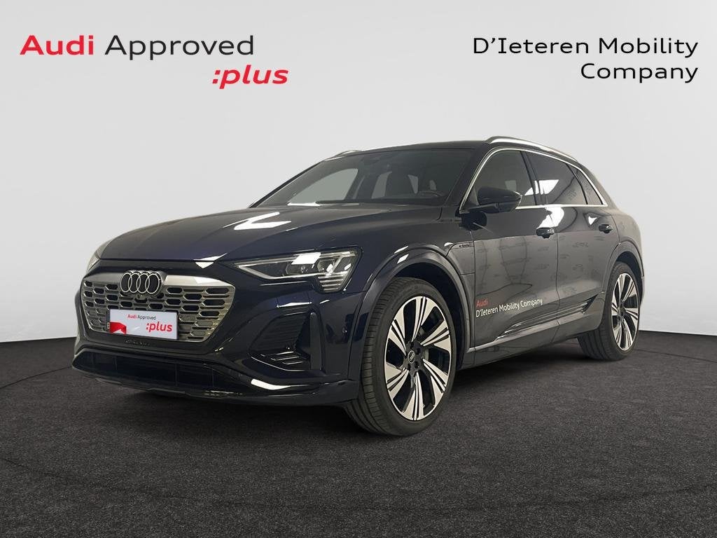 Audi Q8 e-tron Q8 e-Tron 106 kWh 55 Quattro S line, Auto's, Audi, Automaat, Lederen bekleding, Elektrisch, https://public.car-pass.be/vhr/0a619cc0-f991-48e4-8937-c4dea11ed7ca