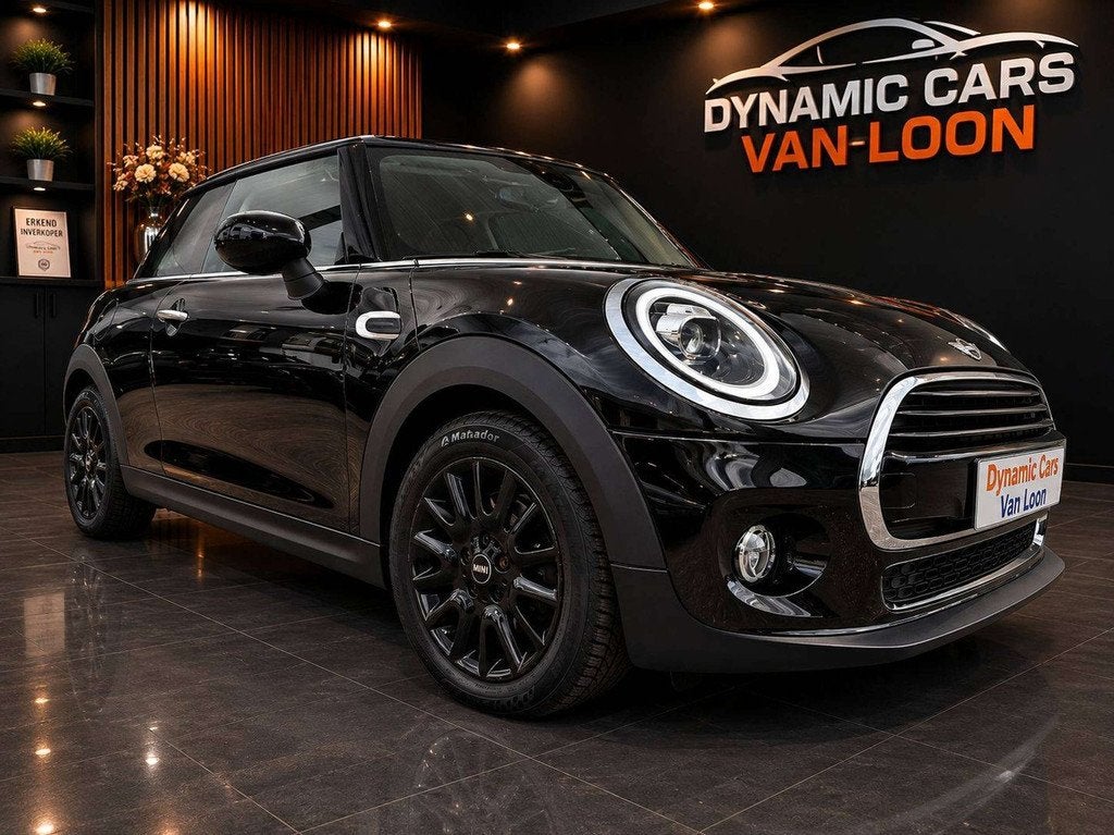 MINI Cooper 1.5 Automaat, Airco ,Led ,Open dak, Ambi, 4Sezoe, Auto's, Mini, 4 zetels, Stof, Gebruikt, Overige kleuren
