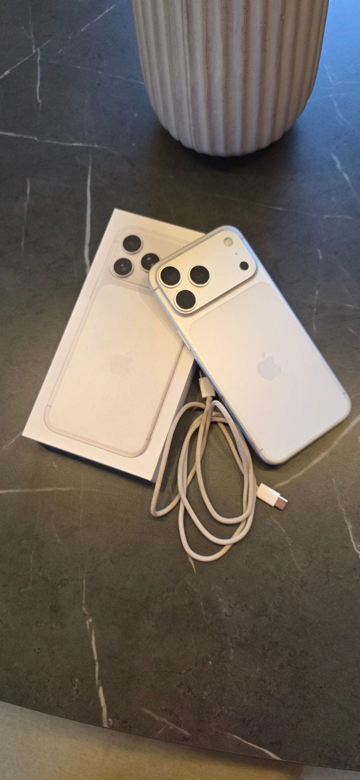 iPhone 17 Pro Max 512GB - Zo goed als nieuw met hoesjes, Telecommunicatie, Mobiele telefoons | Apple iPhone, Ophalen, 512 GB, Overige modellen