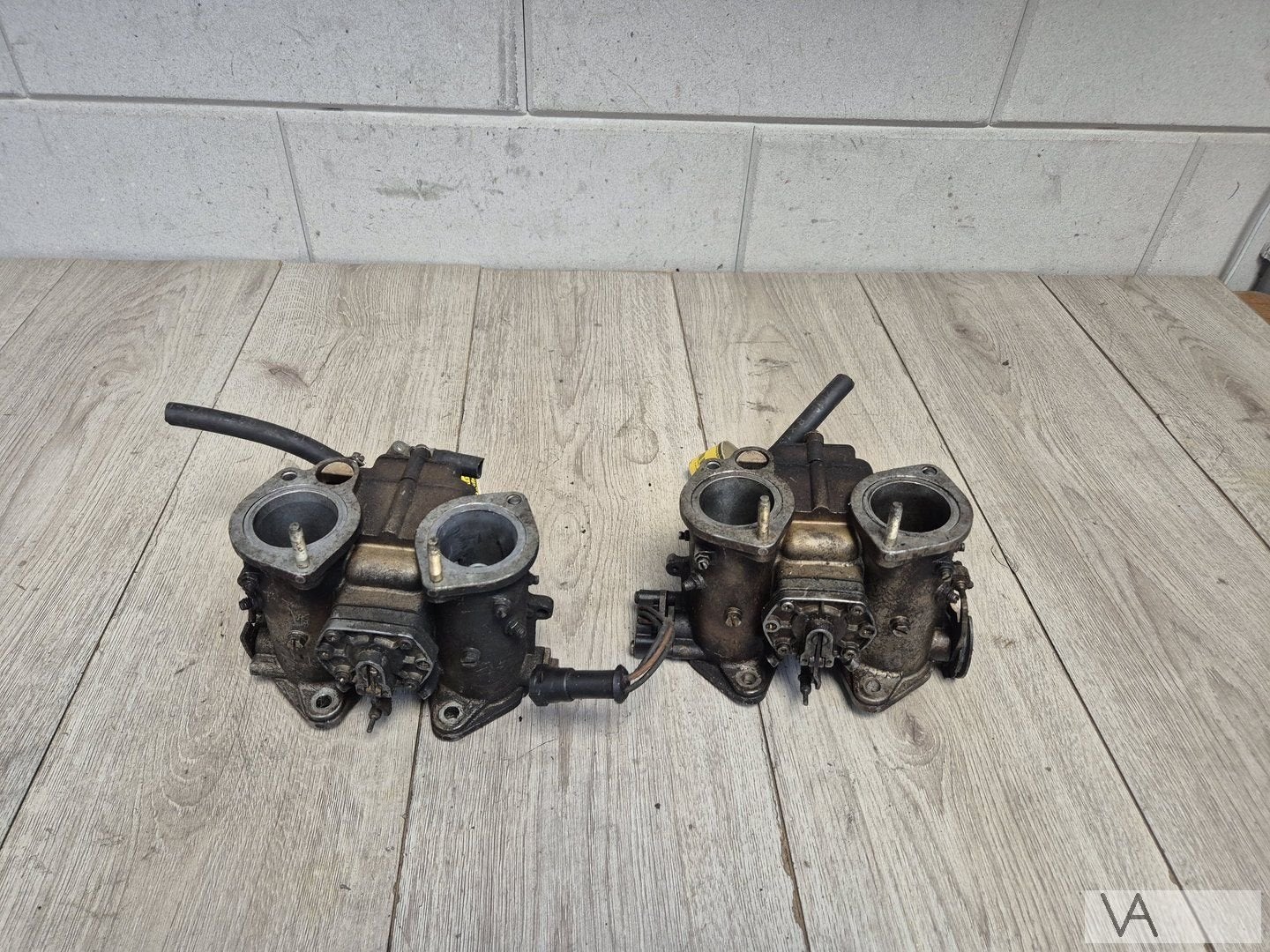 Carburateur SET van Alfa Romeo 75 1.6 1.8 solex c40 addhe, Gebruikt, -, -, Ophalen of Verzenden