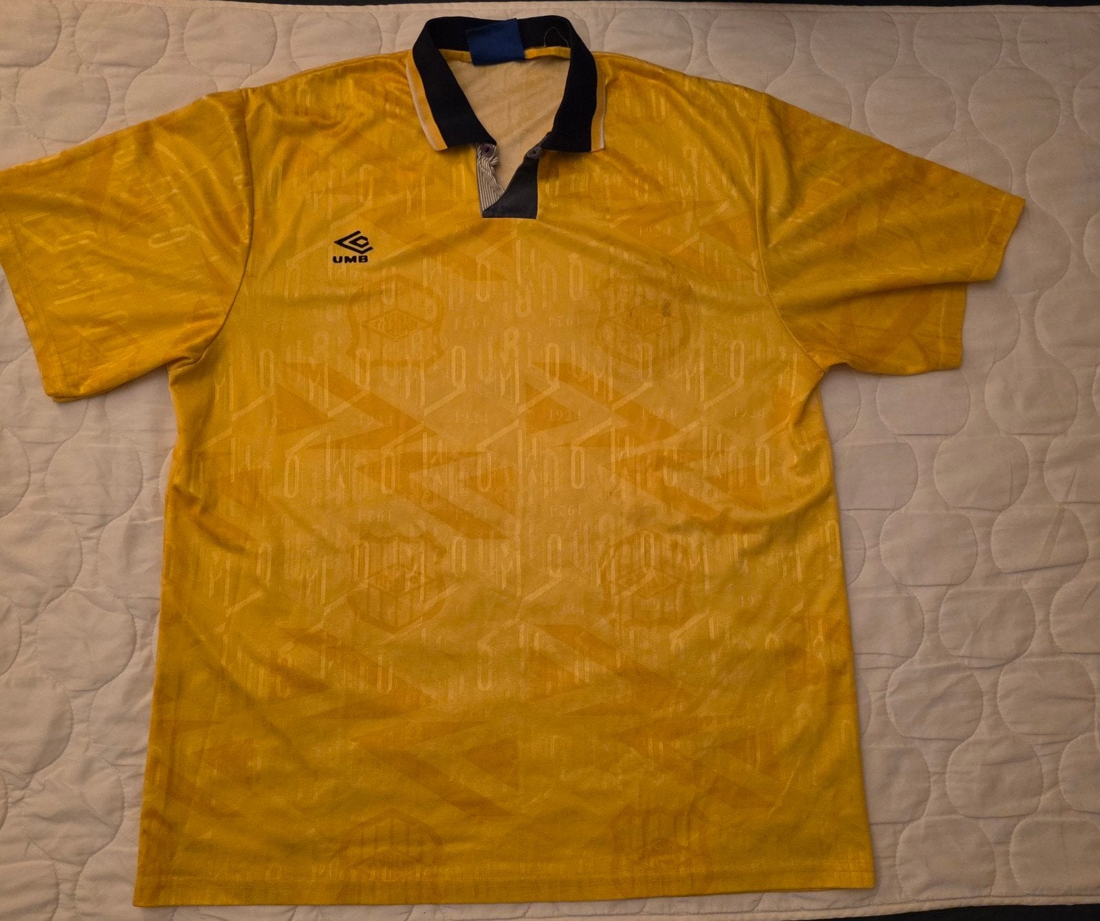 Maillot Vintage Brésil Domicile 1991-1993 Umbro - Taille XL, Football, Taille 56/58 (XL), Porté, Umbro