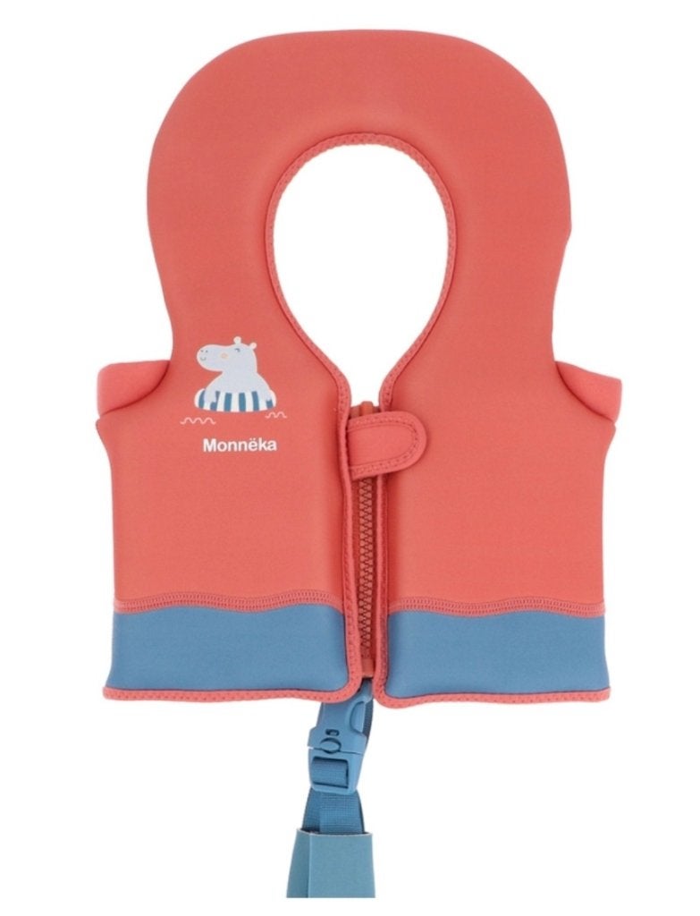 Zwemvest 1-2 jaar Nijlpaard 11-15 kg (86/92), Monneka, Verzenden, Jongen of Meisje, One size