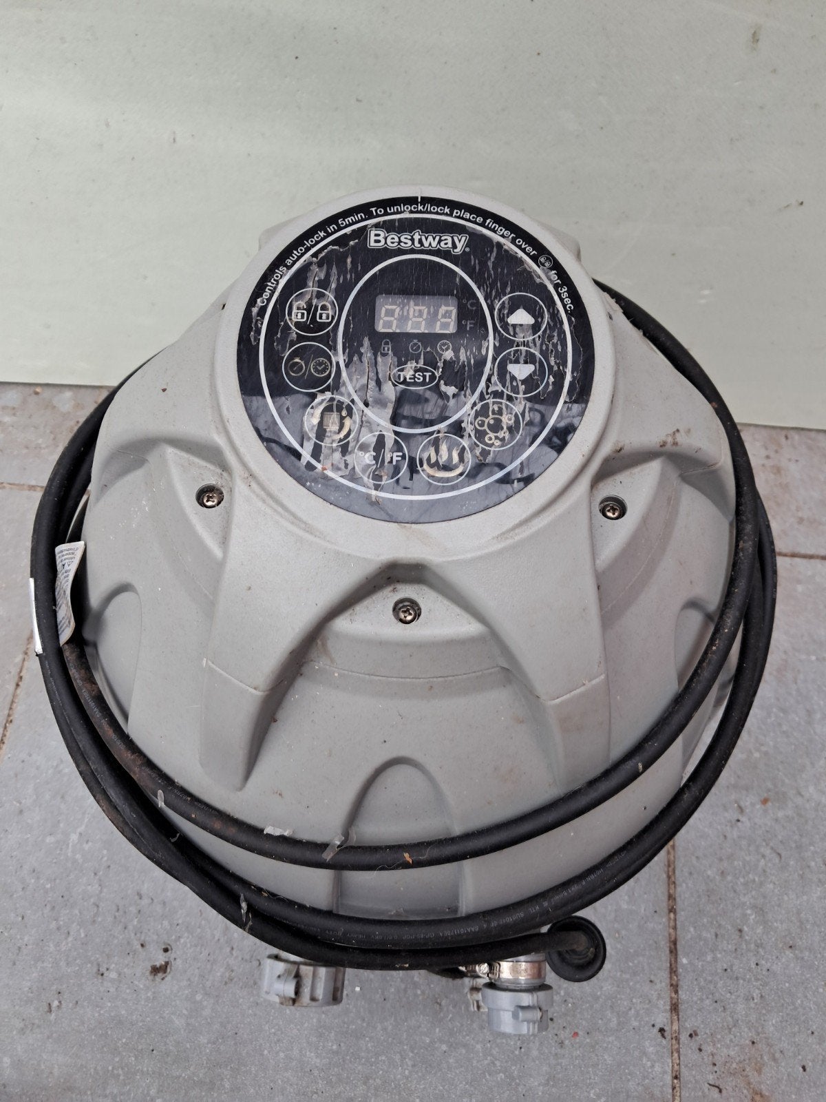 Bestway pomp jaccuzi, Ophalen, Gebruikt, Pomp, Opblaasbaar
