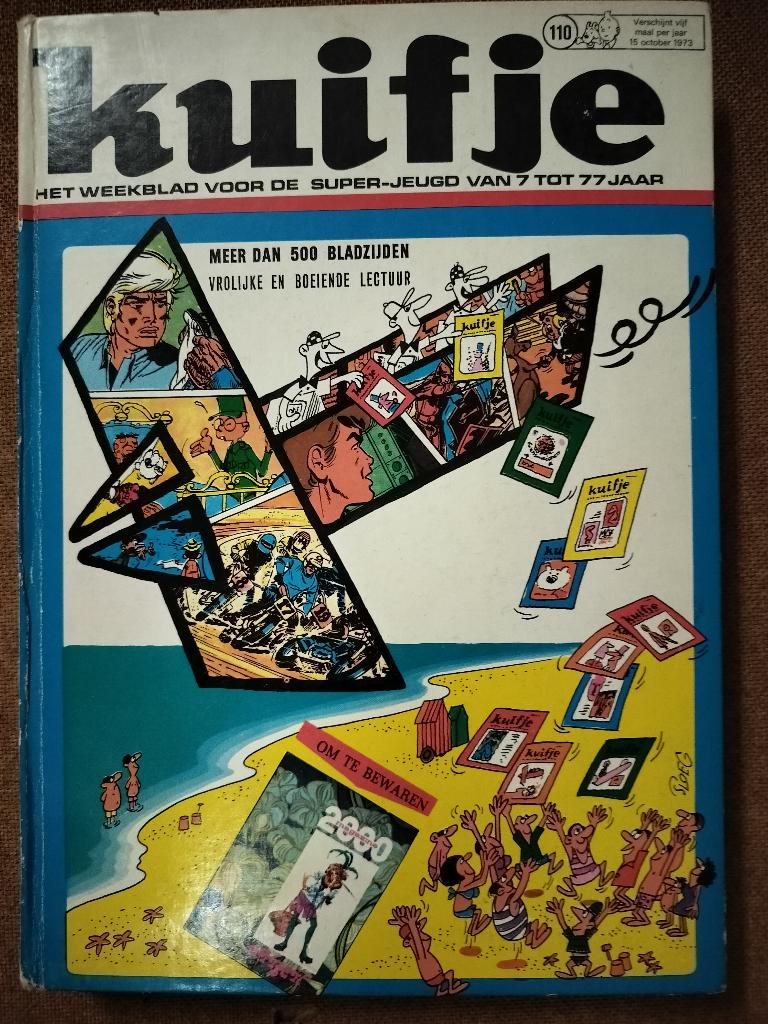 Het weekblad Kuifje - nr110, Boeken, Le lombard, Eén stripboek, Ophalen of Verzenden, Zo goed als nieuw