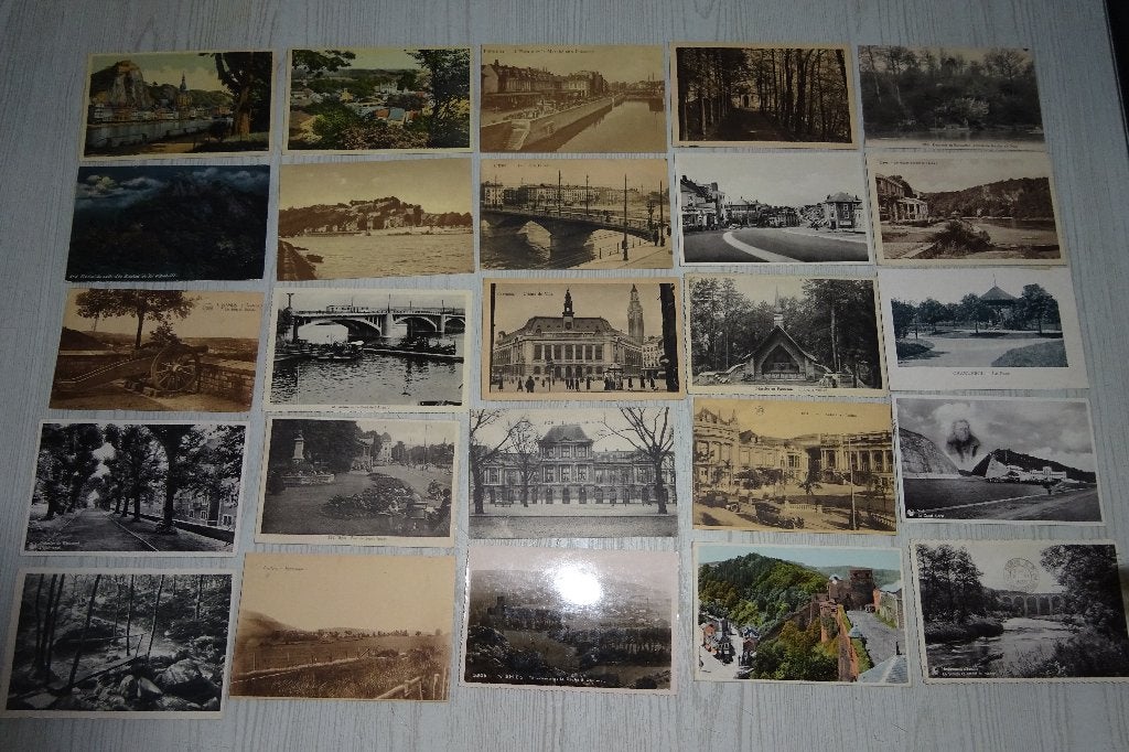 Lot 100 postkaarten België Wallonië - Belgique La Wallonie, Verzamelen, Ophalen of Verzenden
