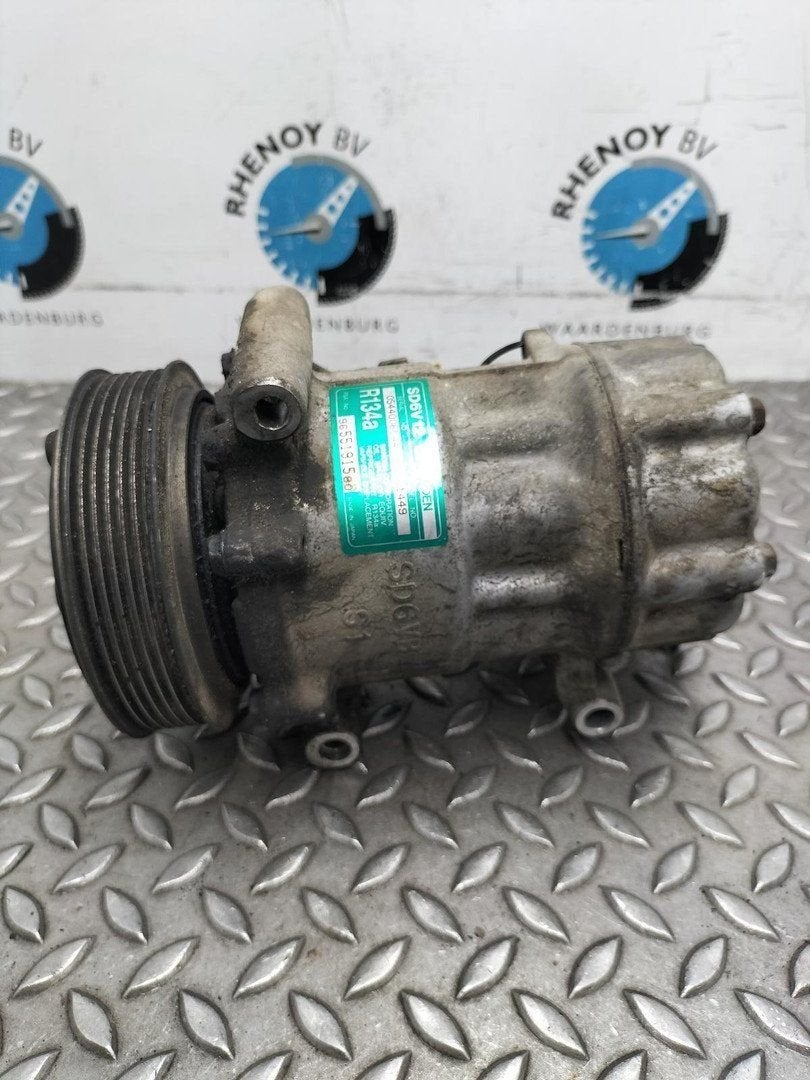 PEUGEOT 206 1.4 X-Design  AIRCO COMPRESSOR / AIRCOPOMP 2005, Auto-onderdelen, Ophalen of Verzenden, Gebruikt, ARN erkend