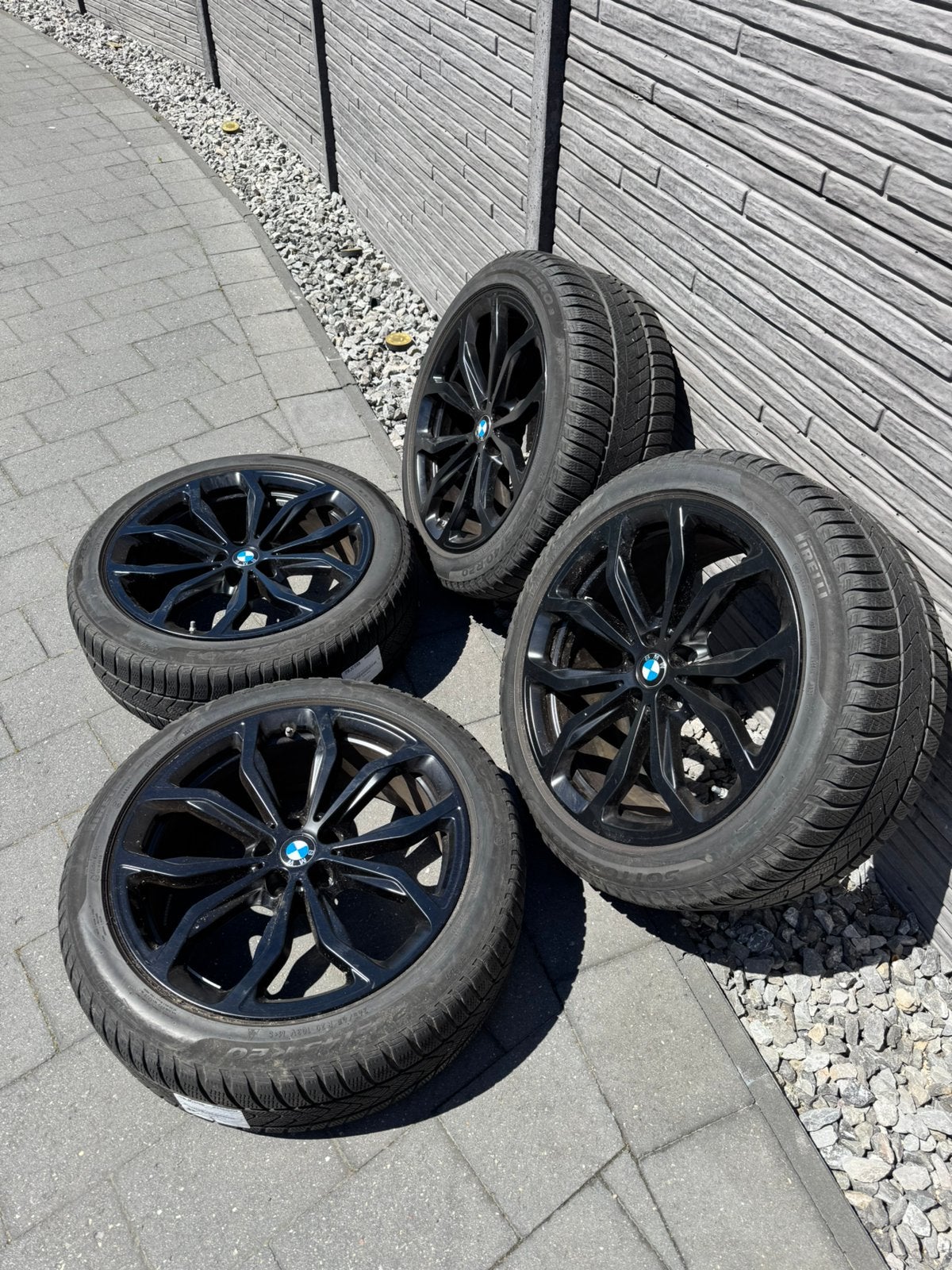 20’ originele winterset BMW X3 X4, Auto-onderdelen, Banden en Velgen, Ophalen, Velg(en), Winterbanden, 20 inch
