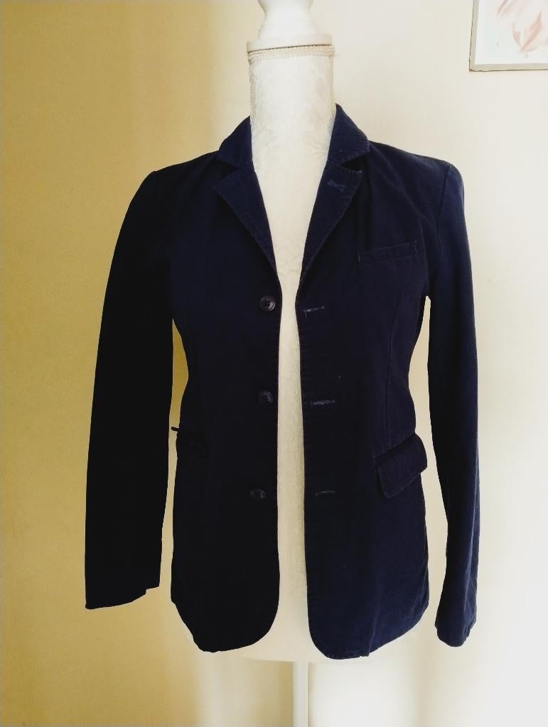Veste de costume garçon 12 ans bleu marine, Gebruikt, Verbaudet, Trui of Vest, Ophalen of Verzenden