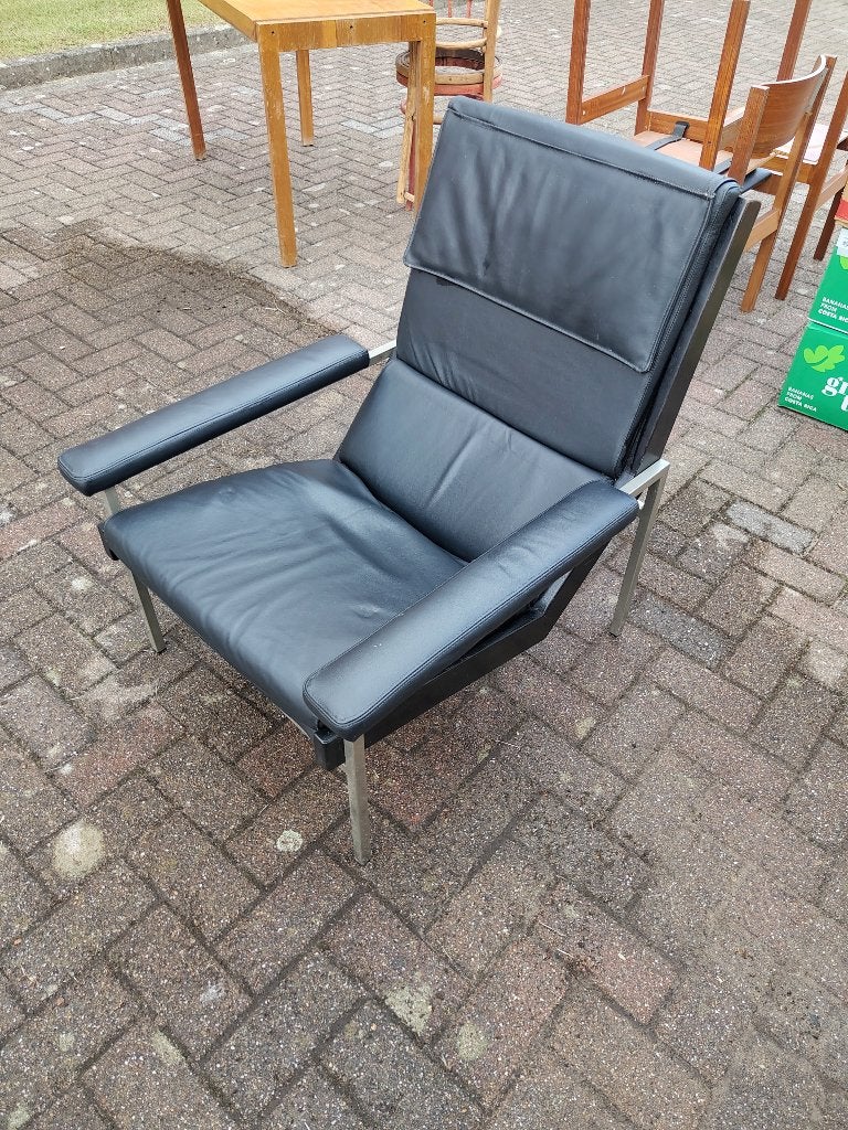Lotus chair model 1610- Rob Perry voor Gelderland, Ophalen, Hout, 75 tot 100 cm, Zo goed als nieuw