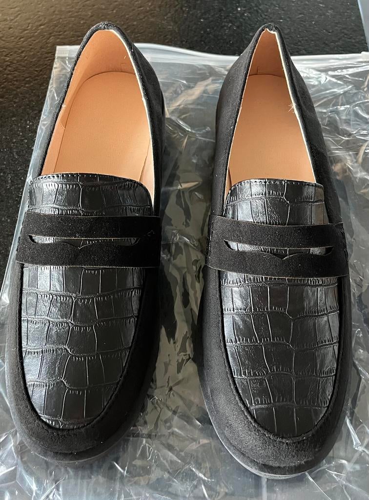 Loafers maat 41, Kleding | Dames, Schoenen, Zwart, Overige typen, Nieuw, Ophalen of Verzenden