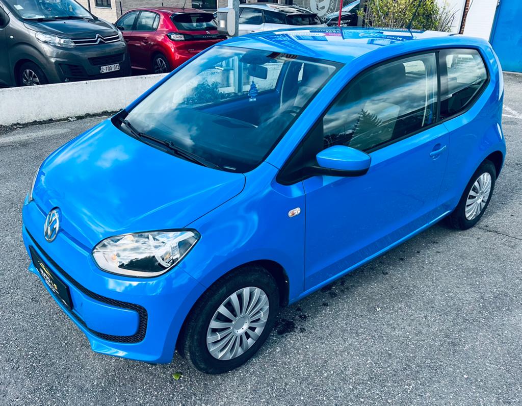 VW UP 2016 1.0 ESSENCE EURO6 1ier PROPRIÉTAIRE, Autos, Volkswagen, Achat, Entreprise, Noir, 44 kW