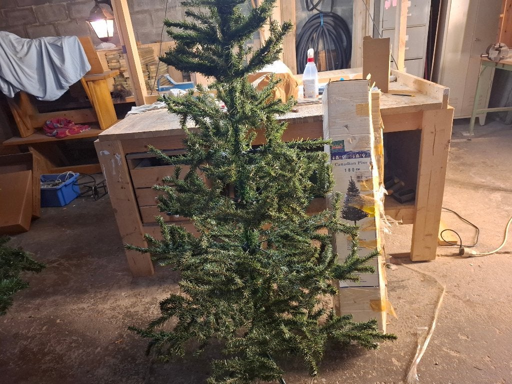 Kerstboom gratis, Enlèvement