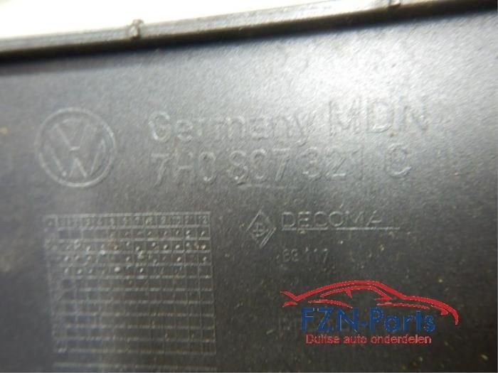 VW Transporter T5 Achterbumper Linkerdeel (7H0807321C), Enlèvement ou Envoi, Utilisé, Arrière, Pare-chocs