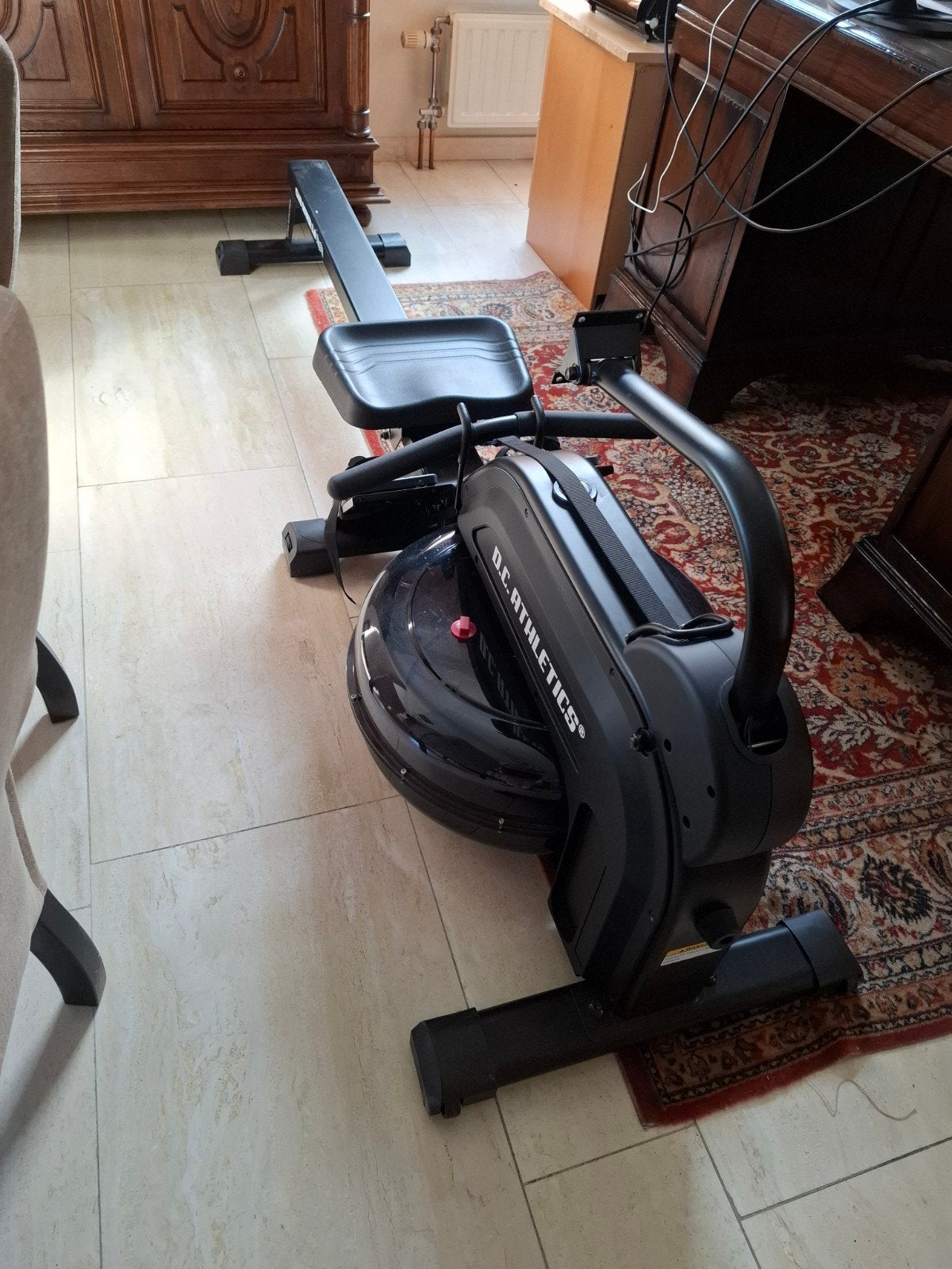 D.C. Athletics Club Rower 3.0 – waterroeier, werkt perfect (, Sport en Fitness, Ophalen, Benen, Gebruikt, Aluminium