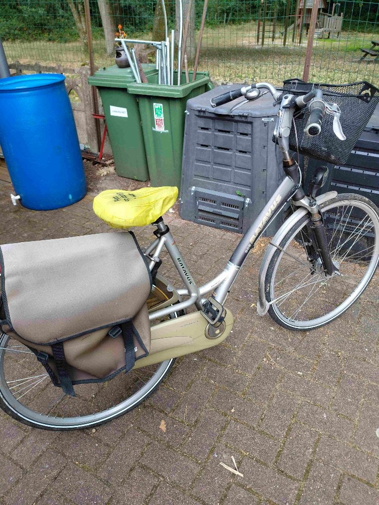 Dames fiets, Fietsen en Brommers, Ophalen, Gebruikt, 47 tot 50 cm, Versnellingen
