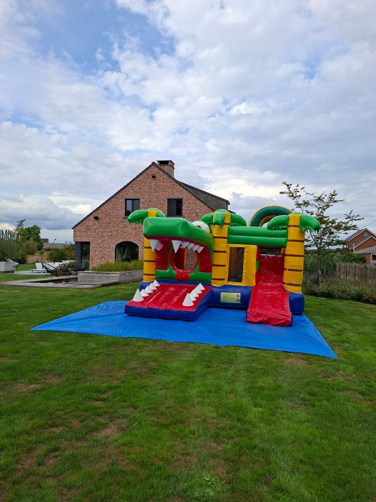 springkasteel te huur, Enlèvement