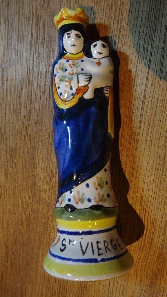 Madonna en kind Quimper, Antiek en Kunst, Ophalen of Verzenden