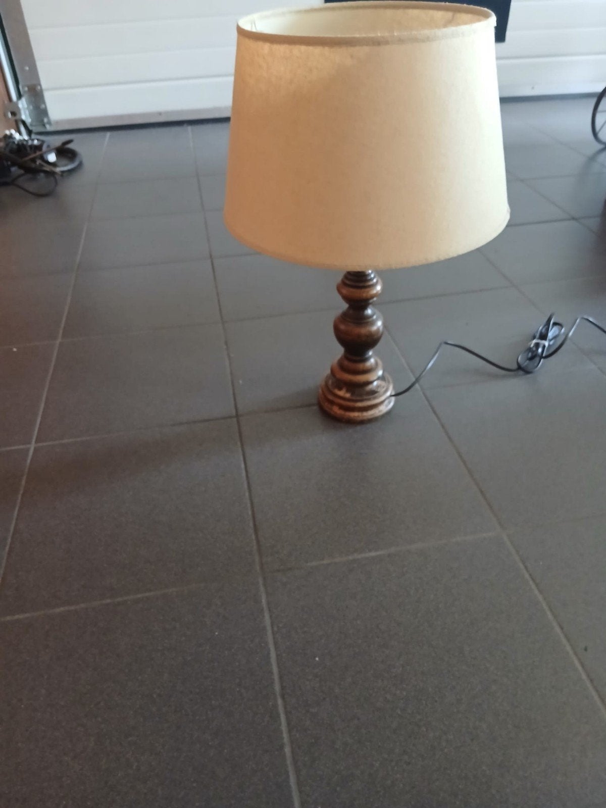 vintage lamp, Ophalen